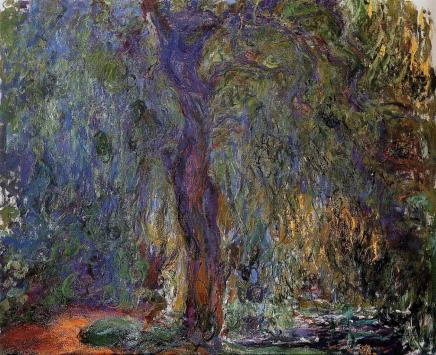 "Weeping Willow" Claude Monet