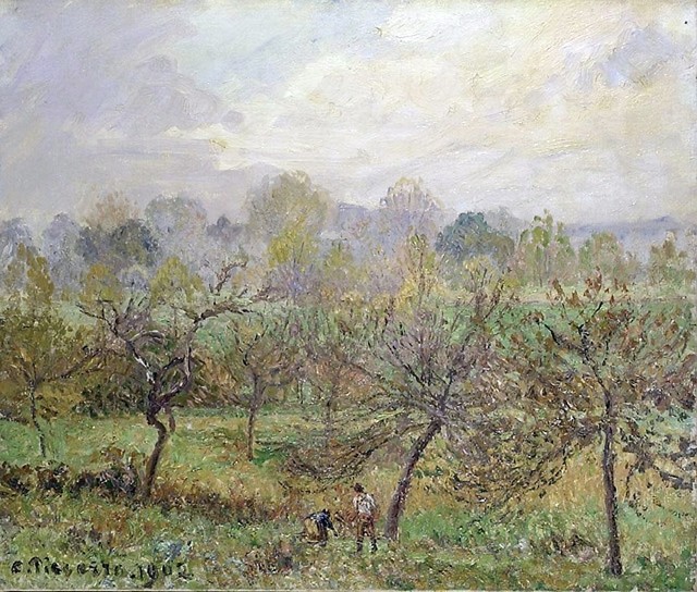 Camille Pissarro "Autumn Morning Mist"